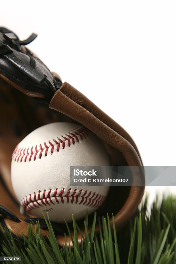 Baseball and glove Shot of baseball themecheck out my other beautiful baseball shots Baseball - Ball Stock Photo