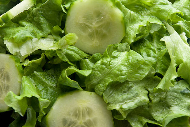 Ensalada verde - foto de stock