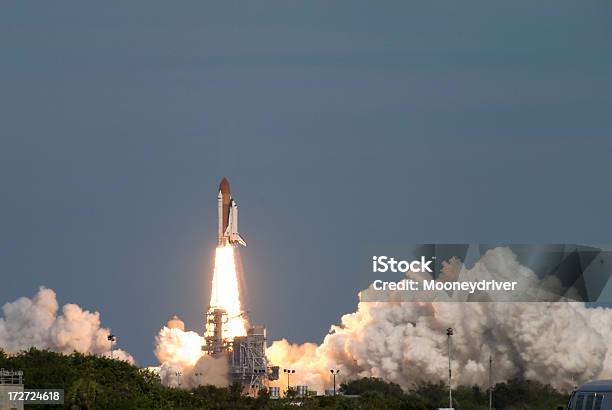 Space Shuttle Launch Stock Photo - Download Image Now - Space Shuttle, Taking Off - Activity, Outer Space