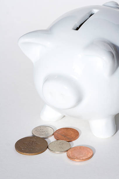 savings money box stock photo