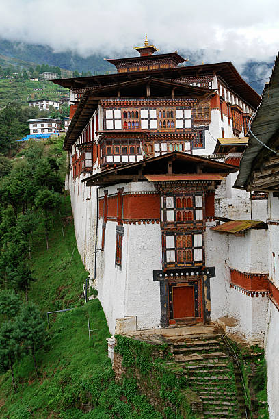 istock Buddhist Trongsa Monastery in Bhutan 172724872