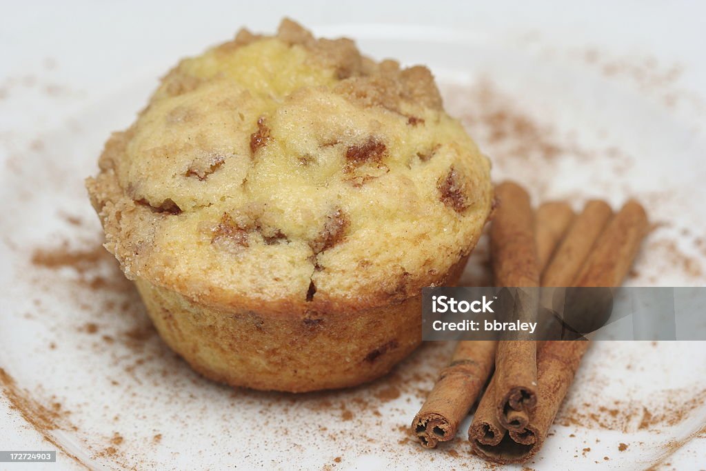 Zimt-Muffins - Lizenzfrei Muffin - Kuchen und Süßwaren Stock-Foto