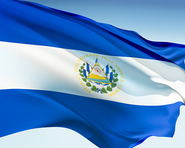 Flagge von El Salvador – Foto