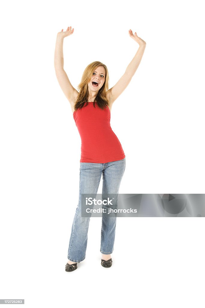 Feliz dança - Foto de stock de Raising The Roof-Provérbio em Inglês royalty-free