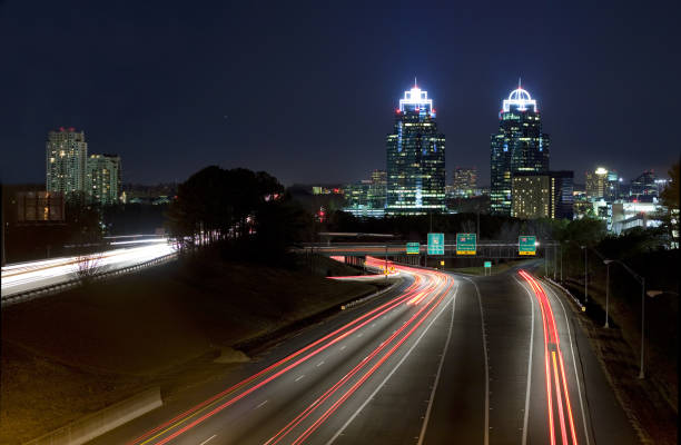 Dunwoody área de negócios - foto de acervo