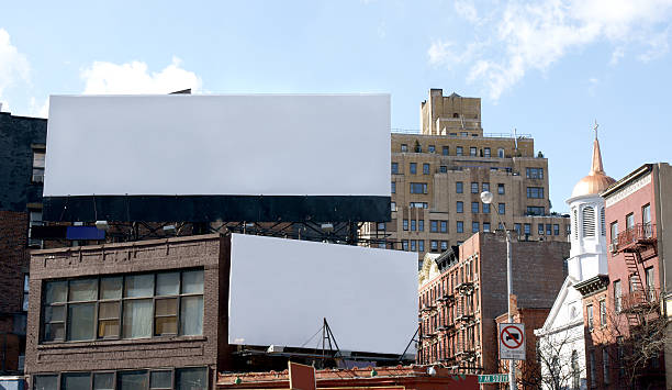 istock Double Advertising Billboard  Space in  Manhattan New York 172725469