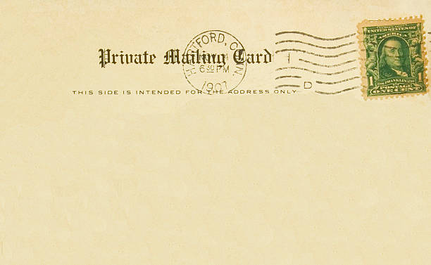 istock Old Private Mailing Postcard with 1907 Hartford Connecticut Postmark 172726337