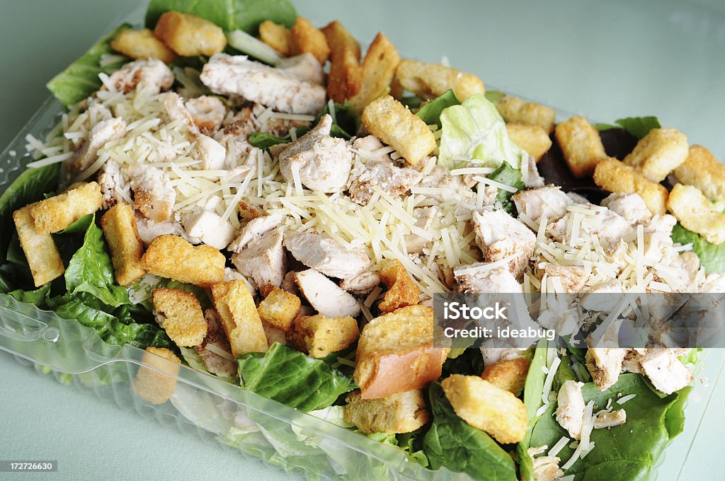 Frango grelhado Salada César - Royalty-free Alimentação Saudável Foto de stock