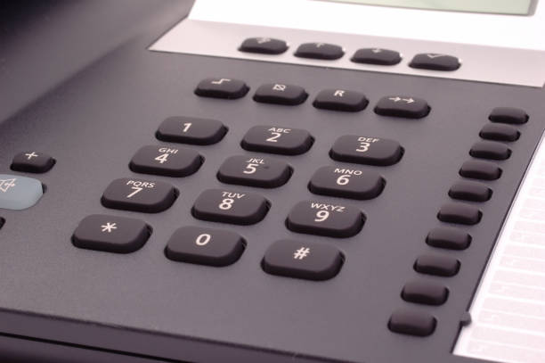 istock Digital block of office phone 172726738