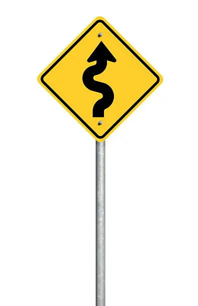 Photo of Winding Road Sign
