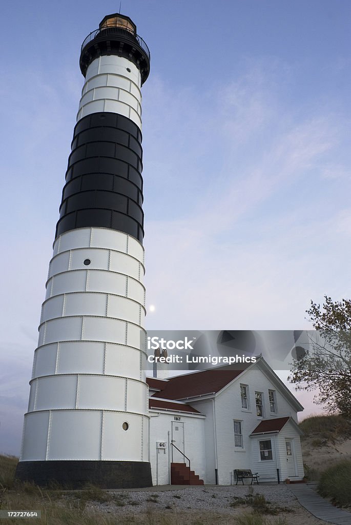 Farol de Big Sablé IX - Foto de stock de América do Norte royalty-free