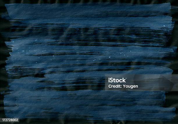Foto de Azulescuro e mais fotos de stock de Abstrato - Abstrato, Azul, Guache