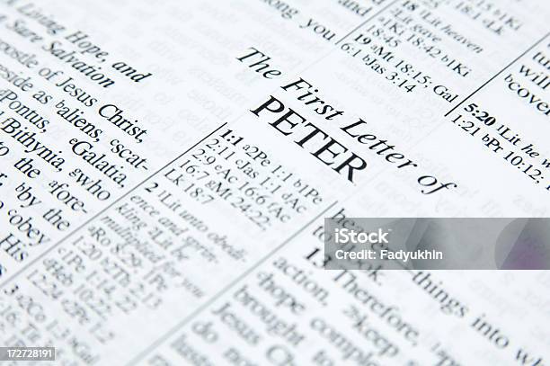 Erste Peter Stockfoto und mehr Bilder von Peter the Apostle - Peter the Apostle, Buch, Bibel