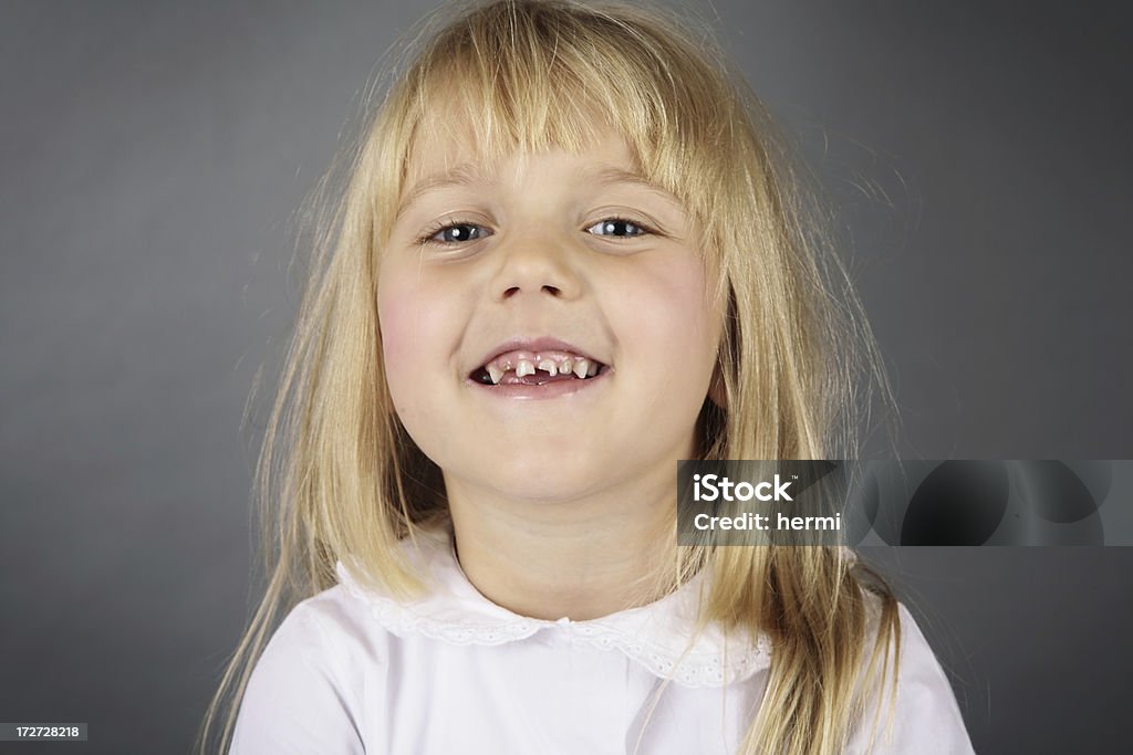 Adorável Menina sorridente - Royalty-free 2-3 Anos Foto de stock