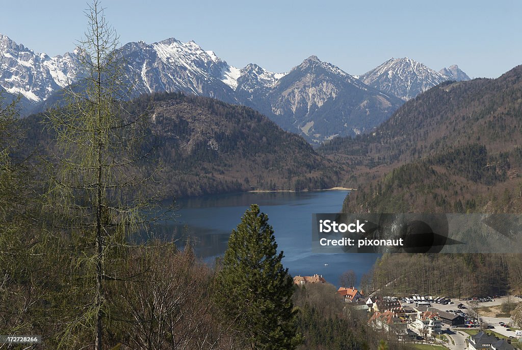 Lake Alpsee Allgau Stock Photo