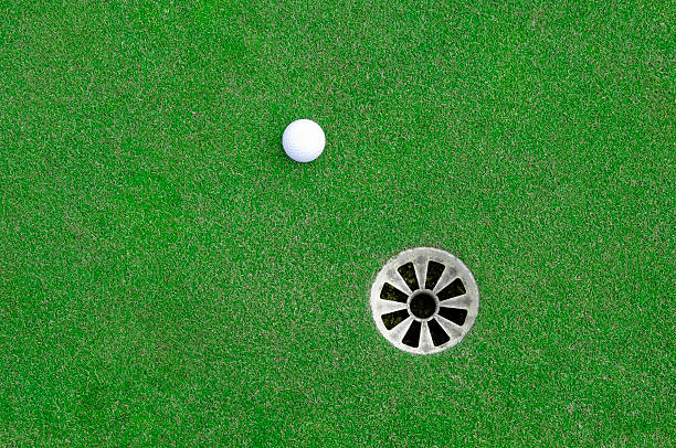 Near the Hole A gimme putt.Here are some more golf/grass images: putting green stock pictures, royalty-free photos & images