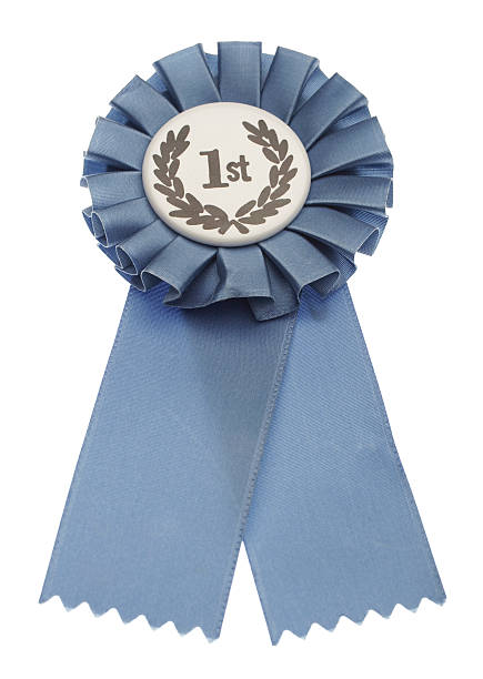 istock Blue Award Ribbon - 1st Place 172728571