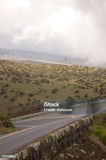 Camino De Haleakala Foto de stock y más banco de imágenes de Carretera con curvas - Carretera con curvas, Carretera de campo, Conducir