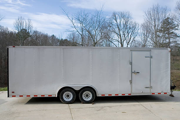 Trailer stock photo