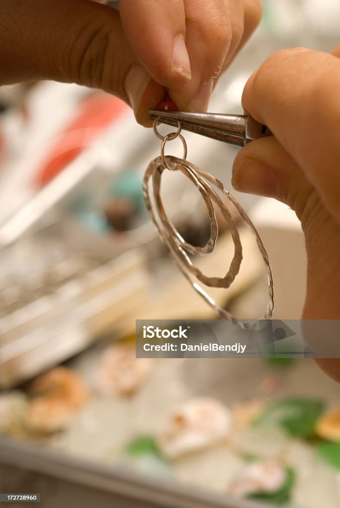 Bijoux faire - Photo de Boucle d'oreille libre de droits