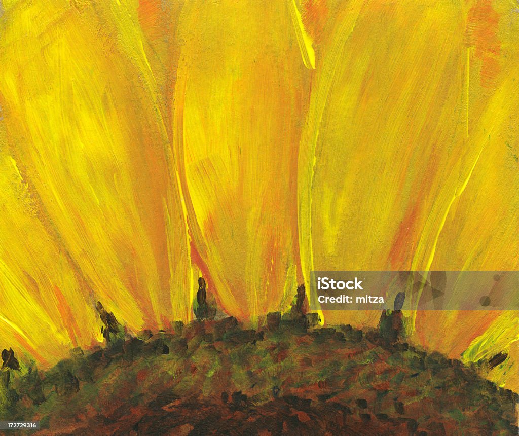 Sonnenblume-Detail - Lizenzfrei Sonnenblume Stock-Illustration