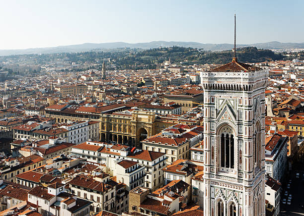 View on Florence stock photo