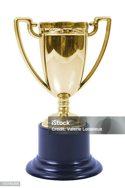 Trophy Stock Photo - Download Image Now - Trophy - Award, Sport, White Background
