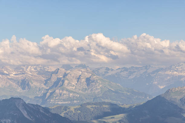 Alps see from mount Pilatus