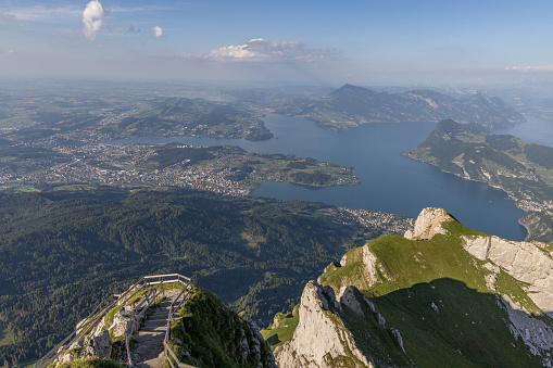 Aerial view, Lucerne, Switzerland