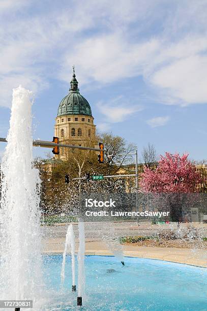 Topeka Kansas State Capitol - zdjęcia stockowe i więcej obrazów Architektura - Architektura, Bez ludzi, Budynek z zewnątrz