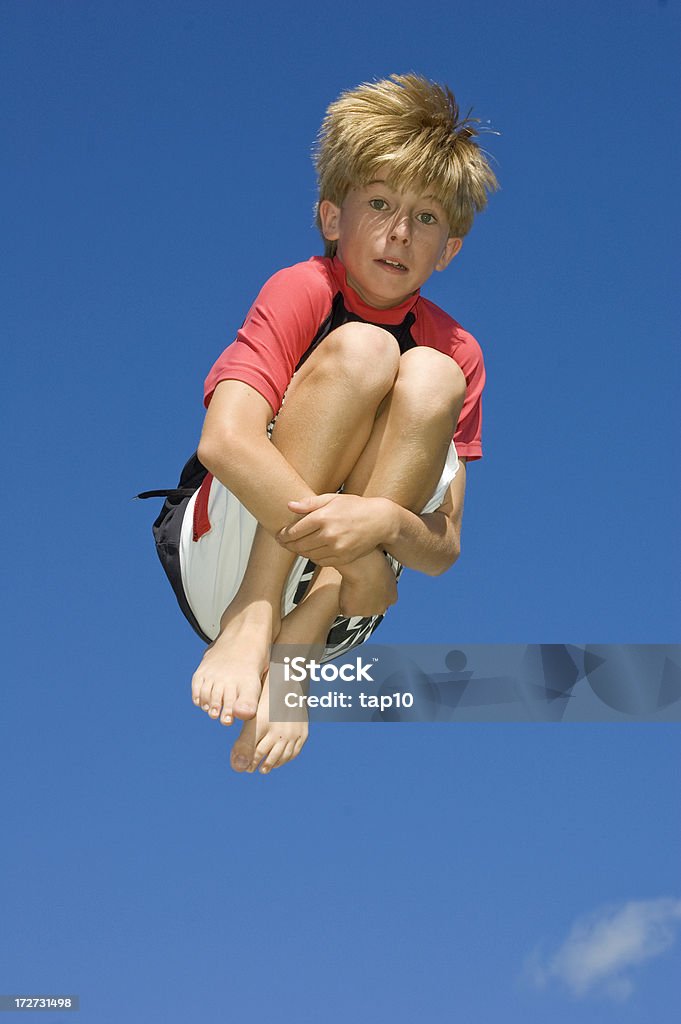 Boy en acción - Foto de stock de Niños libre de derechos