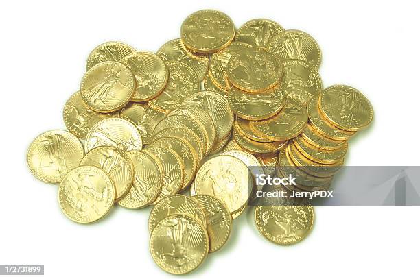 Много Золота — стоковые фотографии и другие картинки Американская валюта - Американская валюта, Без людей, Богатство