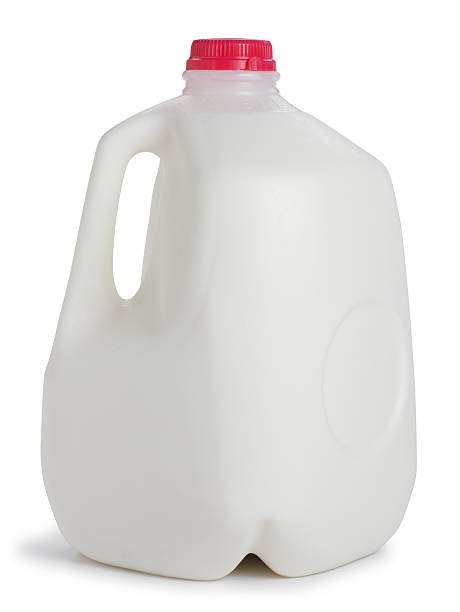 Milk A one gallon container of milk. milk jug stock pictures, royalty-free photos & images