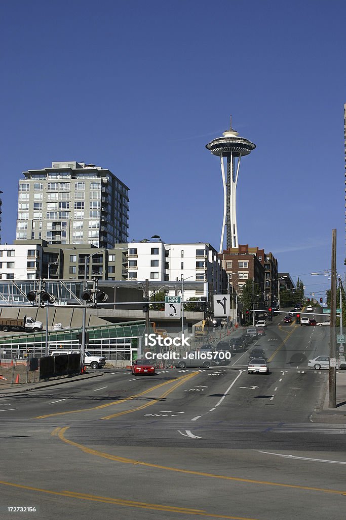 Seattle street życia - Zbiór zdjęć royalty-free (Architektura)