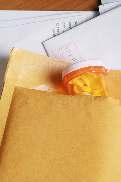 Mail Order Prescription stock photo