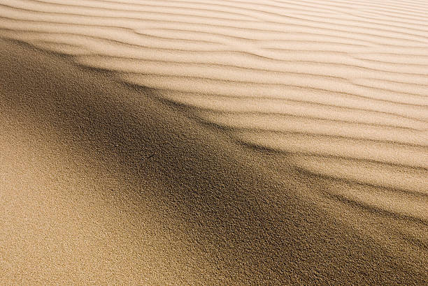 sabbia - sand wave pattern beach wave foto e immagini stock