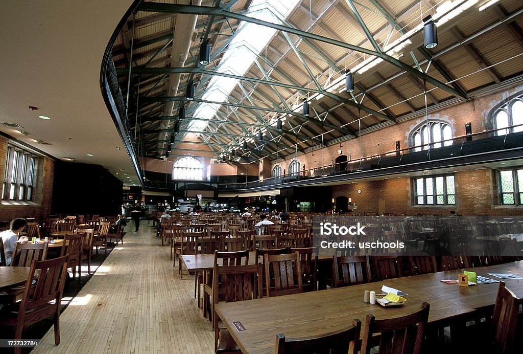 Cafetería de la Universidad de Chicago - Foto de stock de Campus libre de derechos