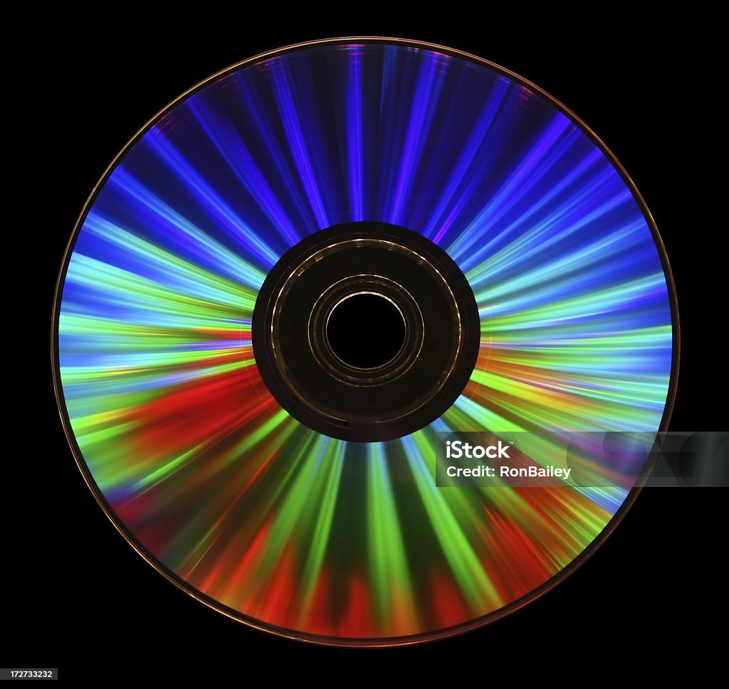 CD Laser spettacolo luminoso entrava - Foto stock royalty-free di Affari