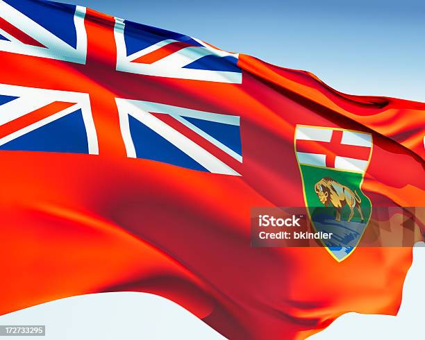 Flagge Von Manitoba Stockfoto und mehr Bilder von Flagge - Flagge, Manitoba, Blau