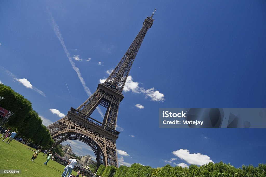 La Torre Eiffel - Foto de stock de Acero libre de derechos