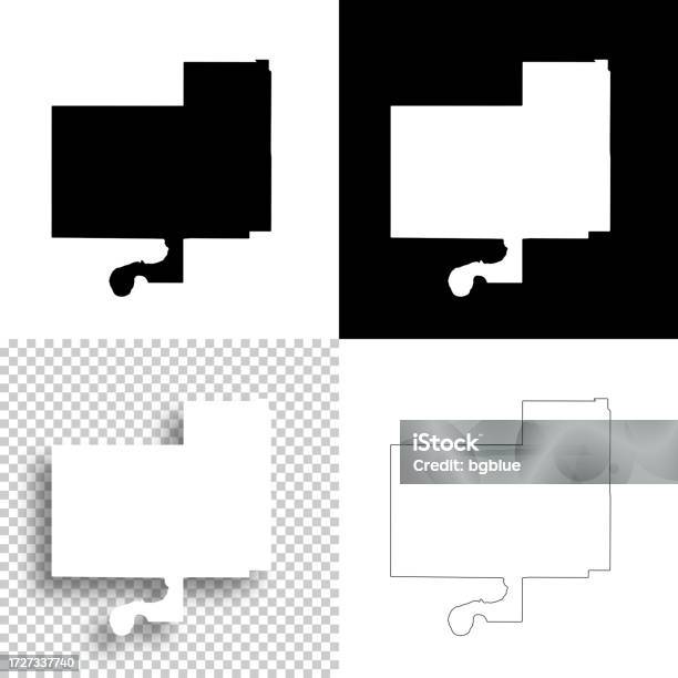 ミシシッピ州タラハッチー郡設計用のマップ空白白黒の背景 からっぽのベクターアート素材や画像を多数ご用意 からっぽ, アイコン