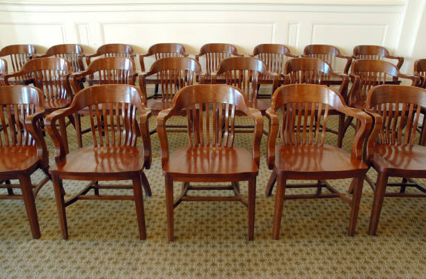 istock Court Room Gallery Chairs 172734206