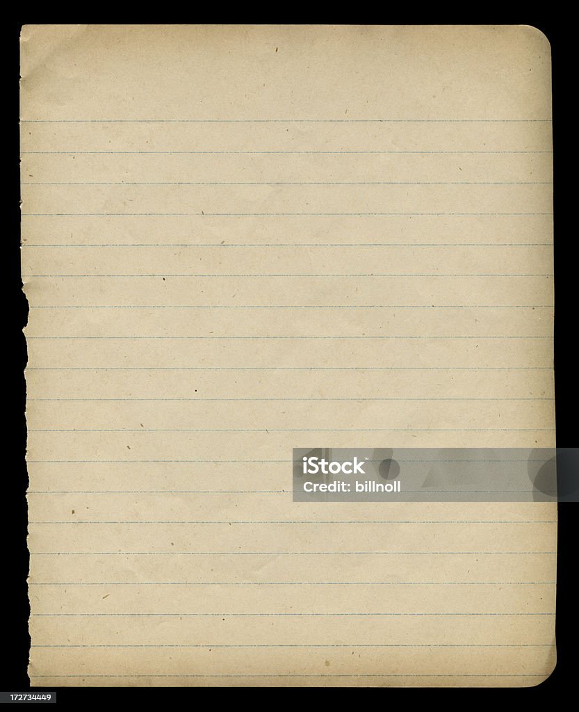 Vecchio sfondo texture pagina di Blocco note - Foto stock royalty-free di Affari