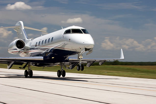 istock Business Jet Lifting Off 172734560