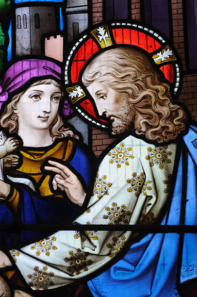 istock Stained Glass in St Andrew's Church 172734573