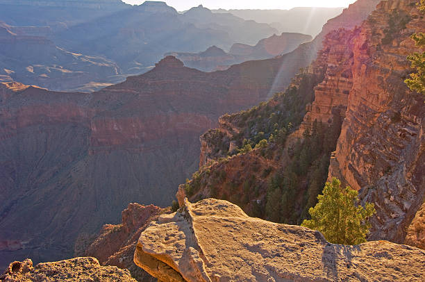 Grand Canyon all'alba - foto stock