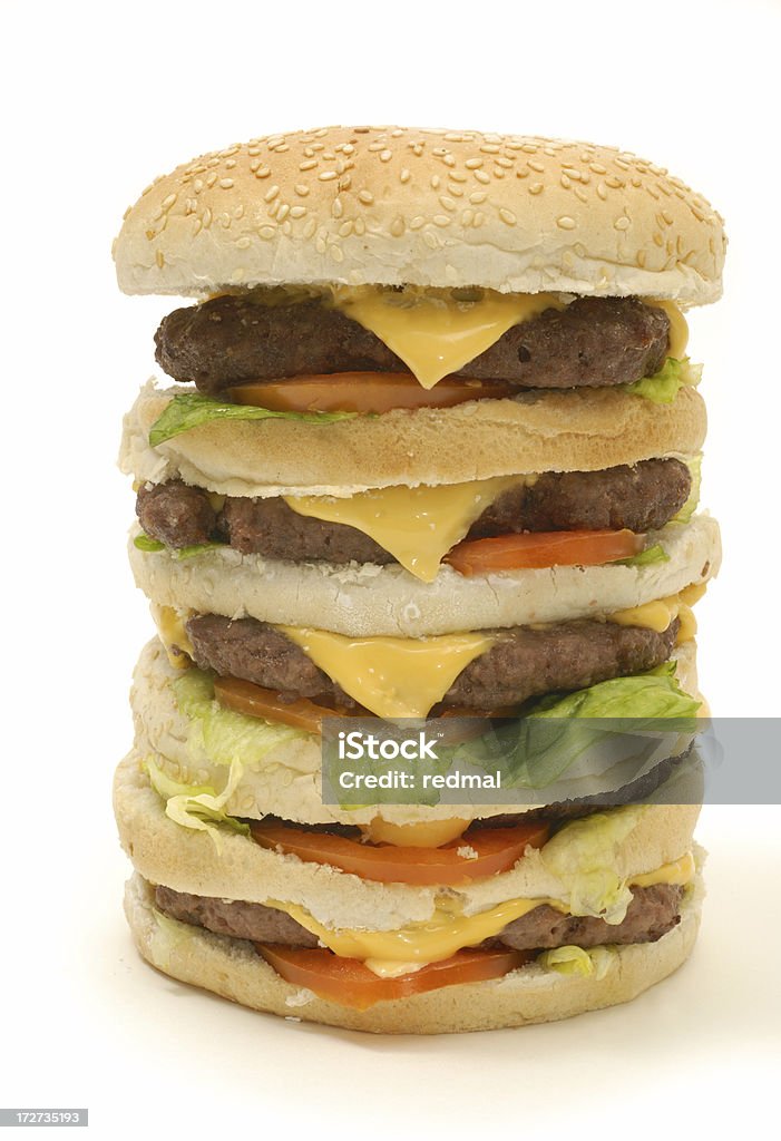 quinruple burger - Photo de Aliment libre de droits