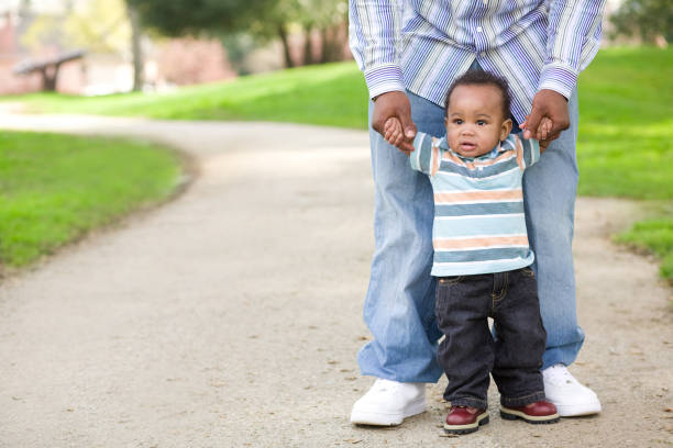 cute young family
