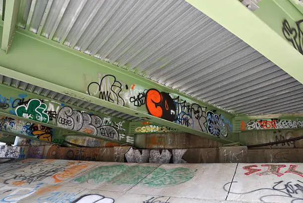 Photo of Graffiti Underbridge