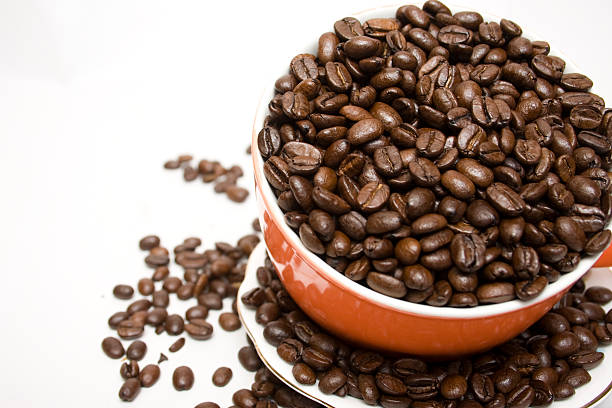 кофе в зернах - ingedient стоковые фото и изображения